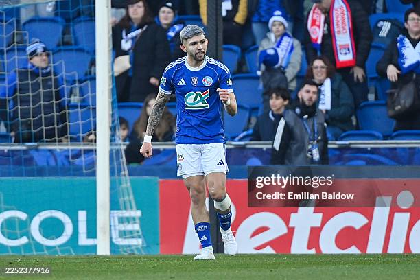 Julio Enciso con una excelente actuación en la Copa Francia