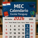 Calendario escolar 2026 MEC Paraguay